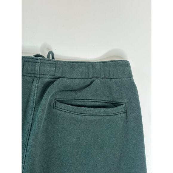 Abercrombie & Fitch Forest Green Sweatpants Elastic Drawstring Waist Casual L - Picture 5 of 11